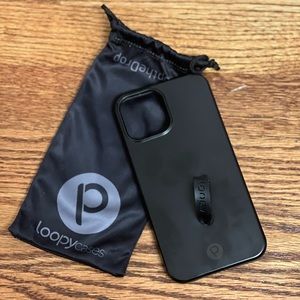 iPhone 12 Pro Max Black Loopy Case